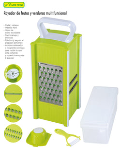 Rallador De Frutas Y Verduras Multifuncional Lion Tools #2151