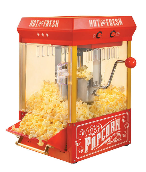 Máquina para hacer palomitas de maíz Nostalgia, 2da generación, Rojo