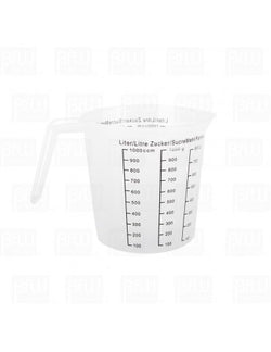 Taza Medidora De Plástico 1lts Buffetware A6201