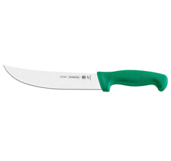Cuchillo despellejar 12" Tramontina verde #24642.