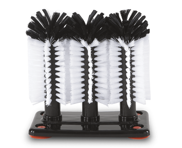 Cepillo triple lava vasos Concasse #33002.