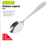 Cuchara sopera 12 pzs Lion Tools #251005.