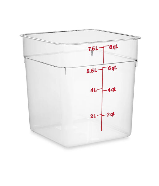 Contenedor cuadrado 8 litros #27507.