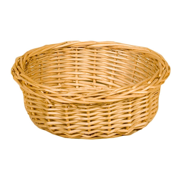 Cesta tejida redonda #123105.