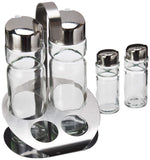 Juego de dispensadores con rack 5 piezas Ecko #16217.