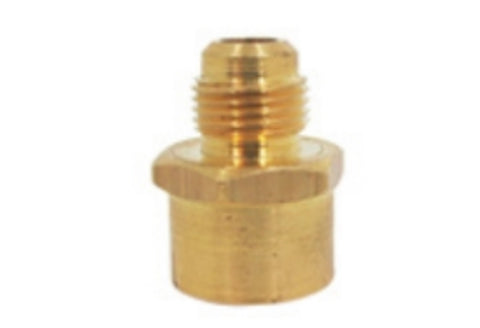 Niple campana 3/8" x 1/2" gas DISA #5903.