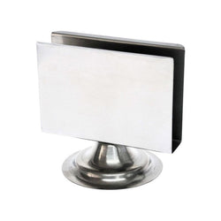 Servilletero cuadrado con base inox #13311.