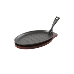 Sartén hierro fundido ovalado Concasse #12847.