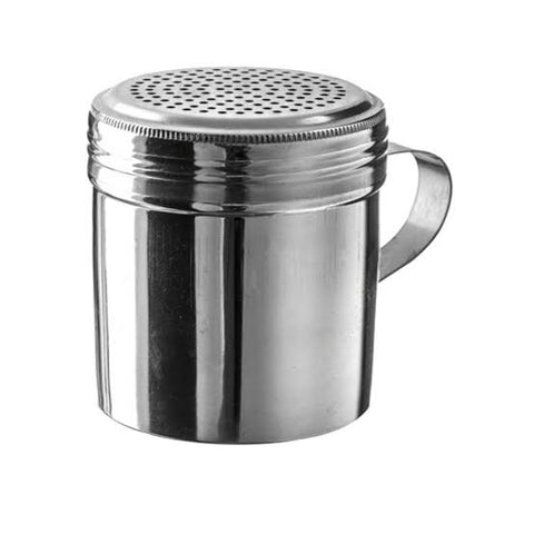 Espolvoreador con asa 10 oz acero inoxidable #23123.
