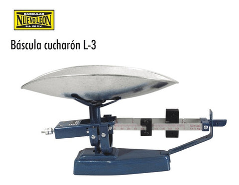 Bascula 5 kg Cucharon L 3 Nuevo Leon 2838 24109