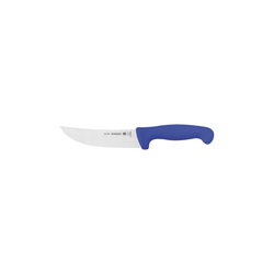 Cuchillo despellejar 6" azul Tramontina #244010.