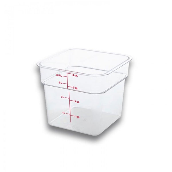 Contenedor cuadrado de 4 Litros #27548