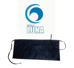 Mandil de barra negro unisex#231013.