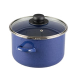 Olla recta peltre azul 20 cm Ecko Vasconia #19323.