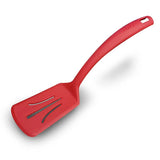 Volteador ranurado classic curvo rojo #1258