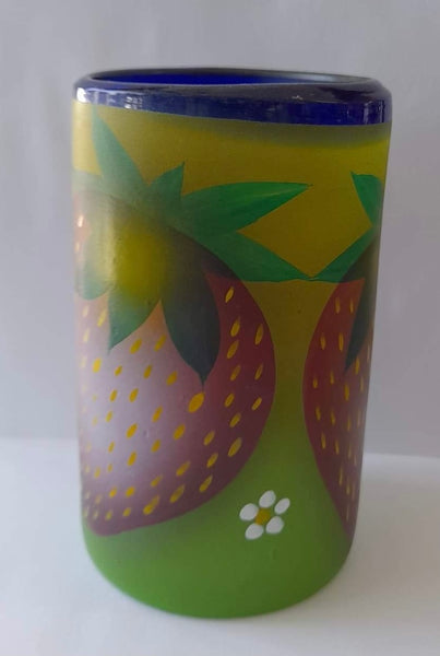 Vaso jumper de vidrio soplado #9138.