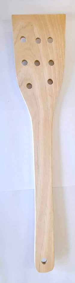 Volteador perforado de madera artesanal #7730