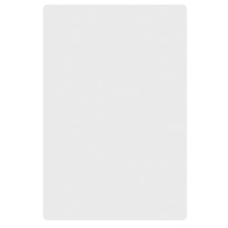 Tabla de cortar blanca Concasse #23288.