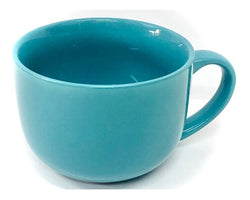 Taza jumbo azul agua Santa Anita #17238.