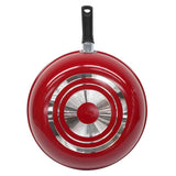 Wok de 28 cm ekco classic color Rojo #224028