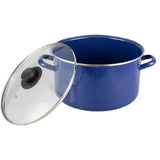 Olla recta 26 Peltre Azul Ecko #19332.