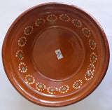 Plato pozolero extra de barro #8131.
