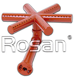 Quemador Estrella 22 Cm Con Codo #5714