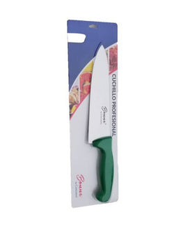 Cuchillo chef 10" verde Concasse #24922.