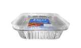 Molde de foil cuadrado 4 piezas Ecko #11704.