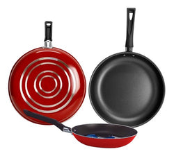 Sartén 24 cm rojo Ecko  No Brand #2230093.