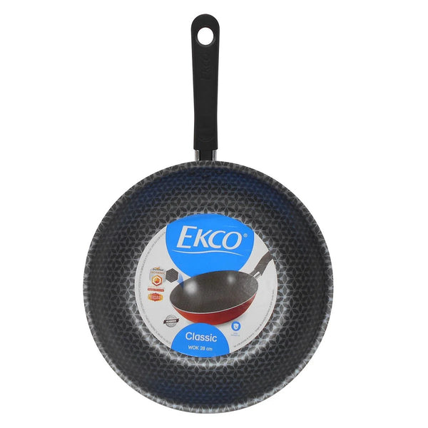 Wok de 28 cm ekco classic color Rojo #224028