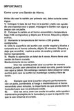 Sarten 8" de hierro fundido #2230020.