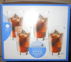 Set De 4 Vasos Highball Libbey