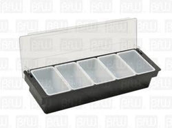 Caja para Condimentos 5 Compartimentos #DS1181 Buffetware