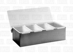 Caja Condimentos Acero Inox #DS1184 Buffetware